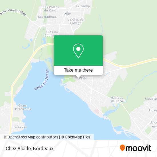 Chez Alcide map