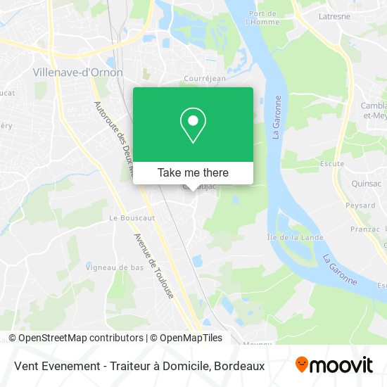 Vent Evenement - Traiteur à Domicile map