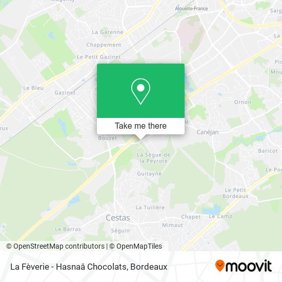 La Fèverie - Hasnaâ Chocolats map