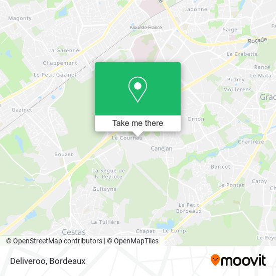 Deliveroo map