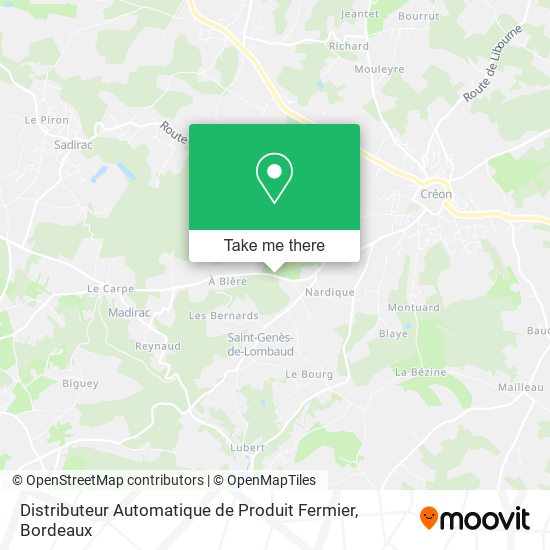 Distributeur Automatique de Produit Fermier map