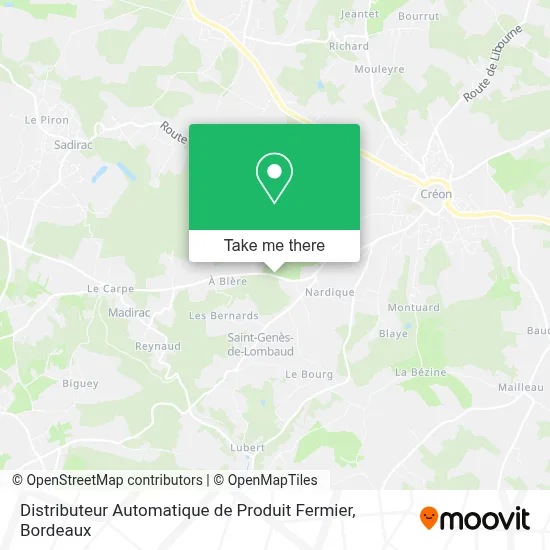 Distributeur Automatique de Produit Fermier map