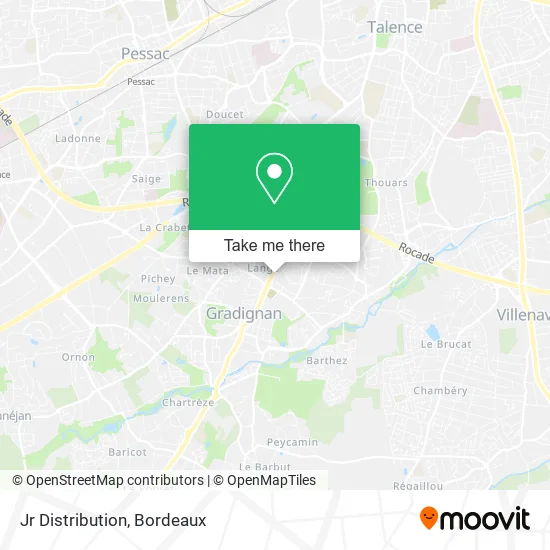 Jr Distribution map