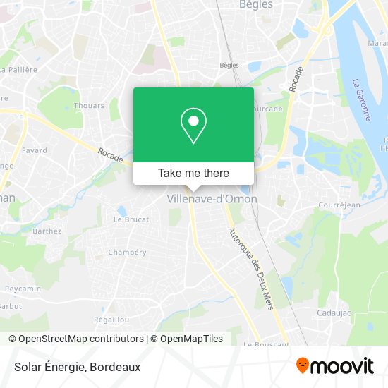 Solar Énergie map