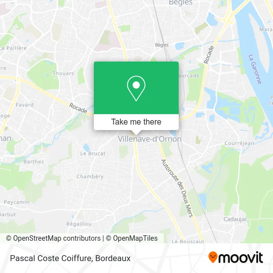 Pascal Coste Coiffure map