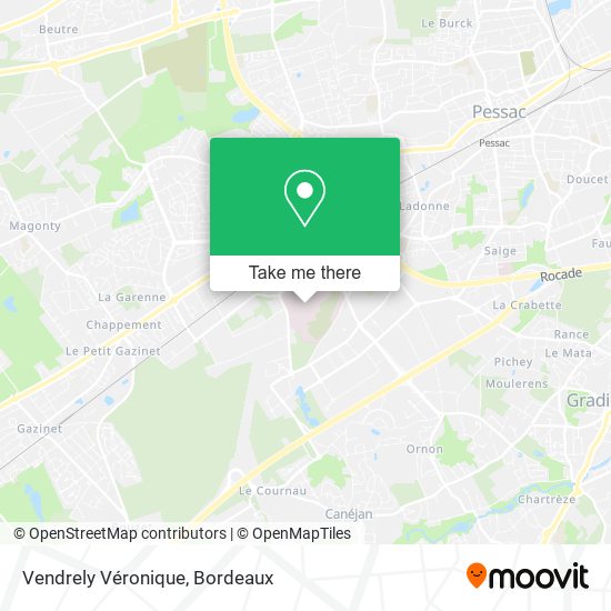 Vendrely Véronique map