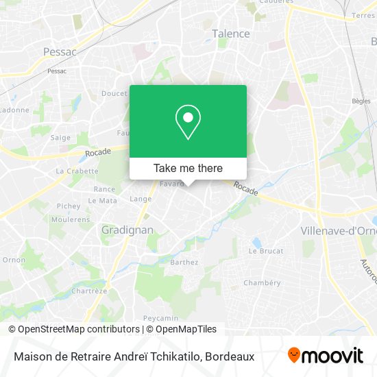 Maison de Retraire Andreï Tchikatilo map