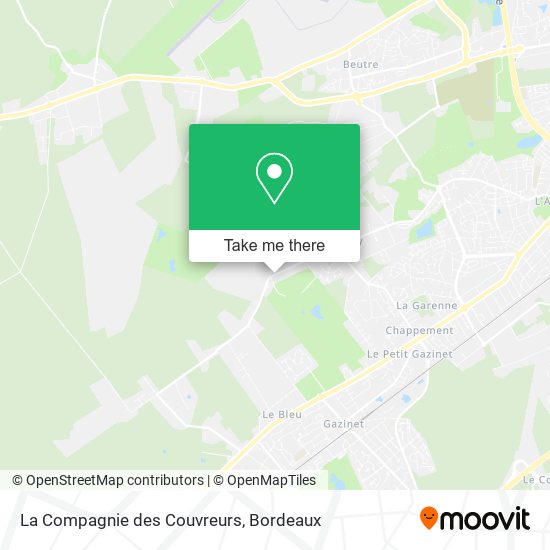 La Compagnie des Couvreurs map