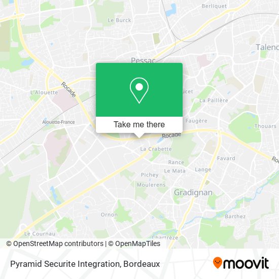 Pyramid Securite Integration map
