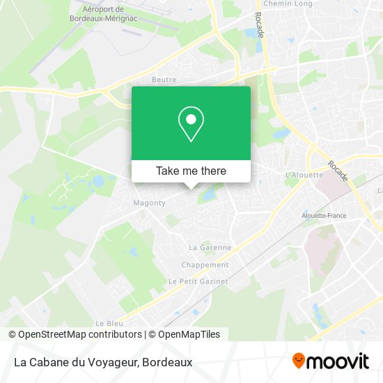 La Cabane du Voyageur map