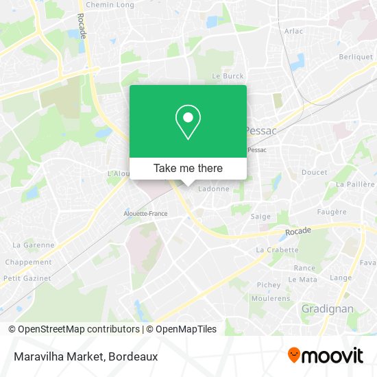 Maravilha Market map