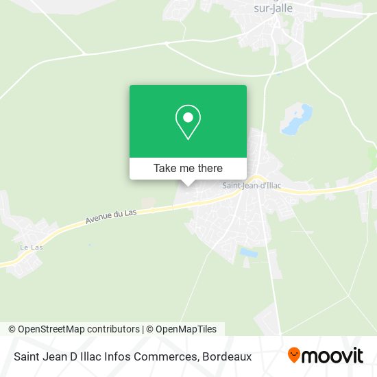 Saint Jean D Illac Infos Commerces map