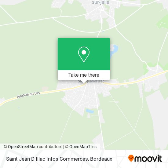 Saint Jean D Illac Infos Commerces map