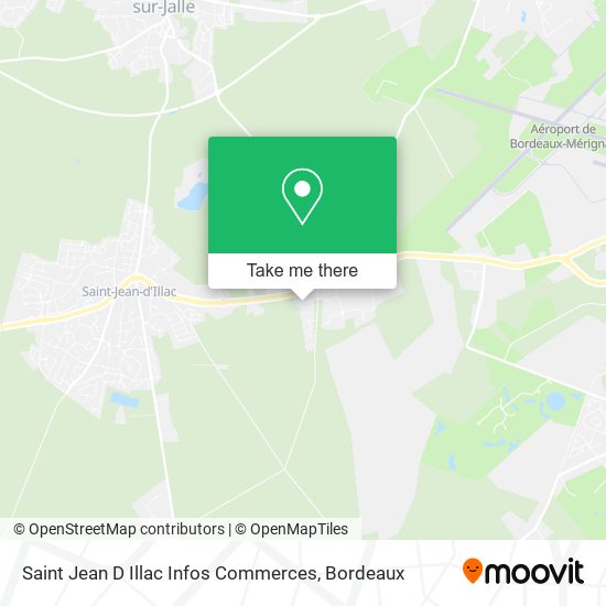 Saint Jean D Illac Infos Commerces map