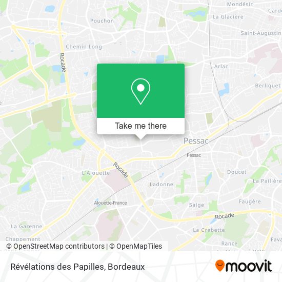 Révélations des Papilles map