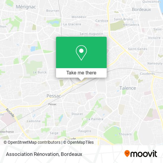 Association Rénovation map