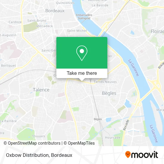 Oxbow Distribution map