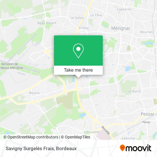 Savigny Surgelés Frais map