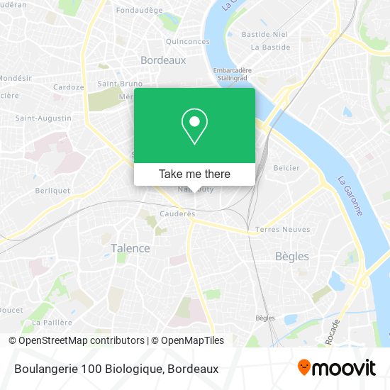 Boulangerie 100 Biologique map