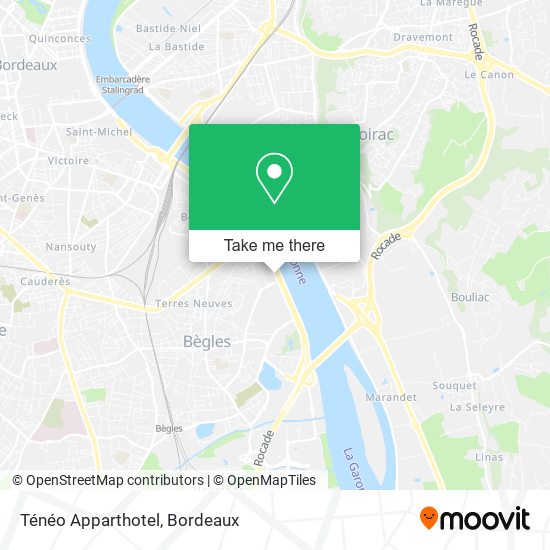 Ténéo Apparthotel map