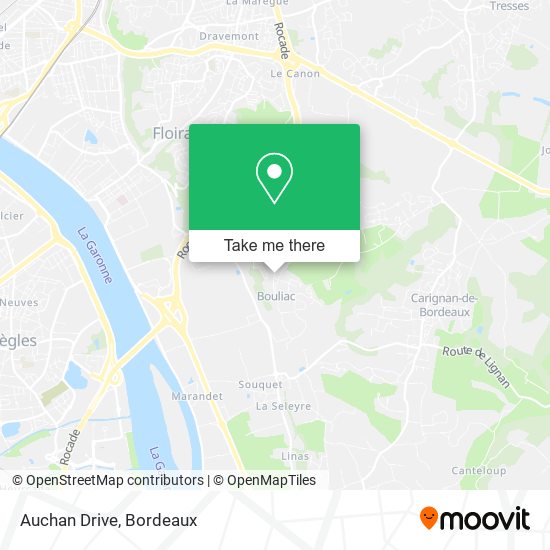 Auchan Drive map