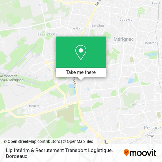 Lip Intérim & Recrutement Transport Logistique map