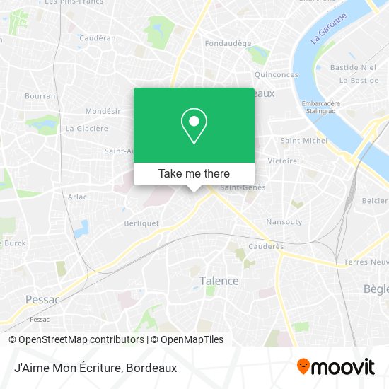 J'Aime Mon Écriture map