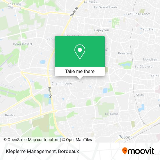 Klépierre Management map