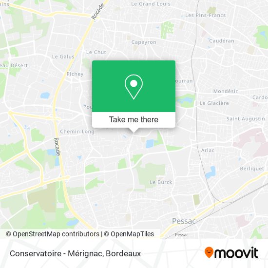 Conservatoire - Mérignac map