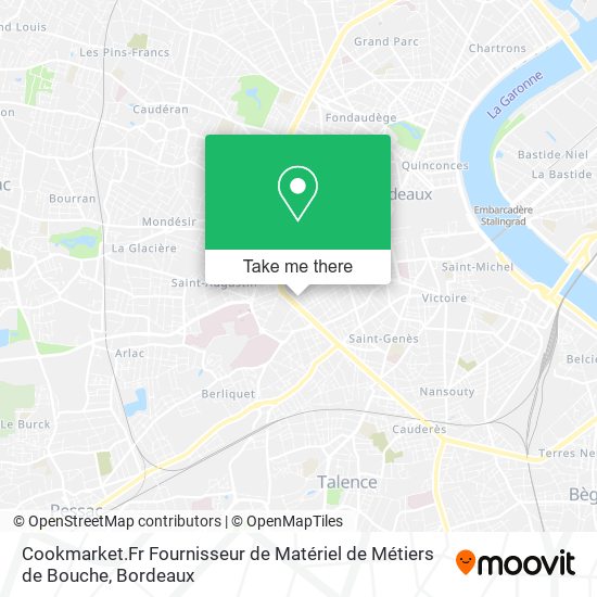 Mapa Cookmarket.Fr Fournisseur de Matériel de Métiers de Bouche