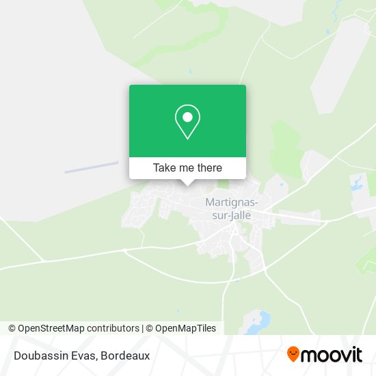 Doubassin Evas map