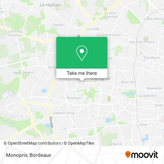 Monoprix map