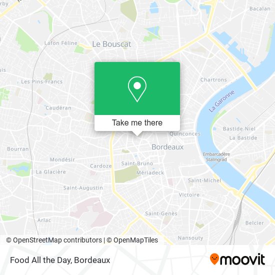 Food All the Day map