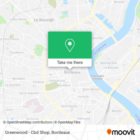 Mapa Greenwood - Cbd Shop