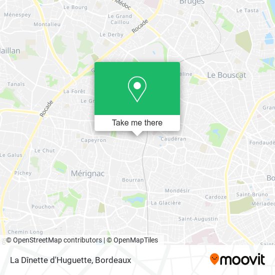 La Dînette d'Huguette map