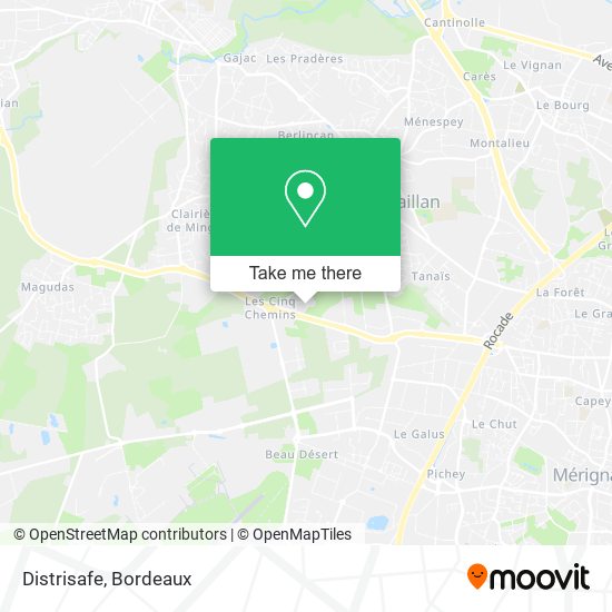 Distrisafe map