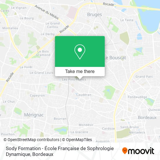 Sody Formation - École Française de Sophrologie Dynamique map