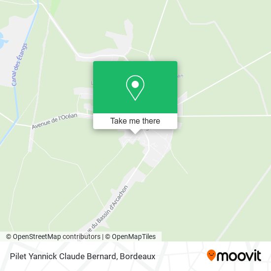 Pilet Yannick Claude Bernard map