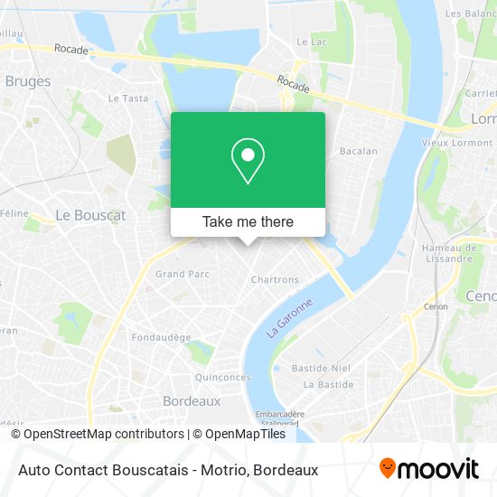 Auto Contact Bouscatais - Motrio map