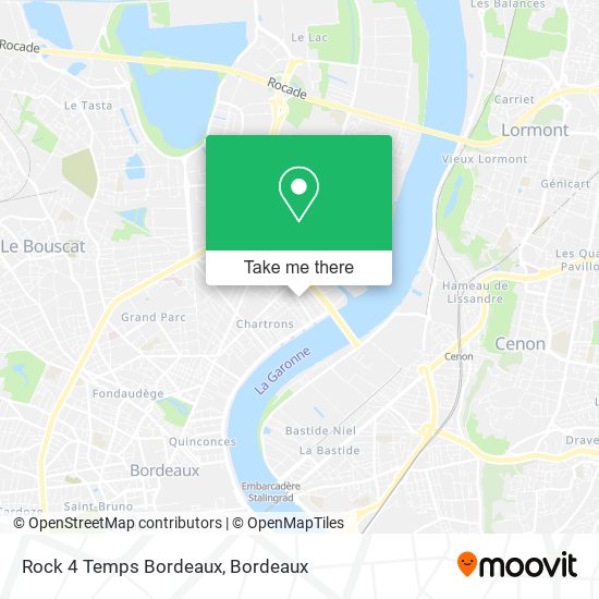 Rock 4 Temps Bordeaux map