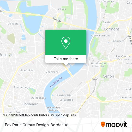 Ecv Paris Cursus Design map