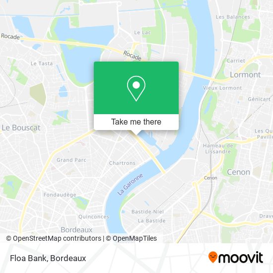 Floa Bank map