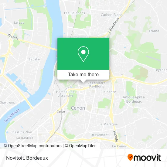 Novitoit map