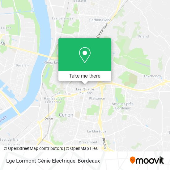 Lge Lormont Génie Electrique map