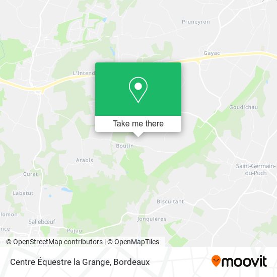 Centre Équestre la Grange map