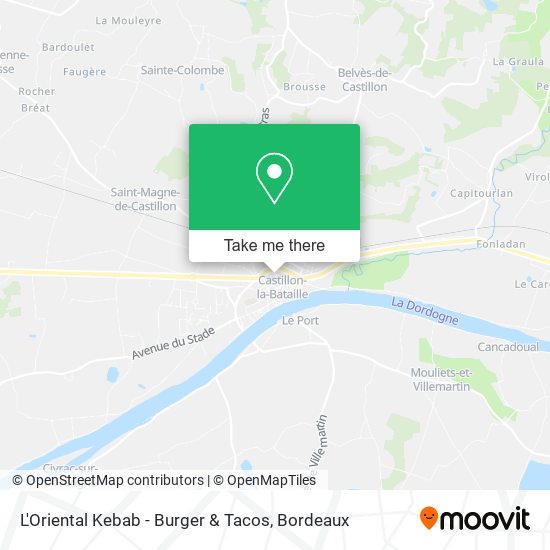 L'Oriental Kebab - Burger & Tacos map