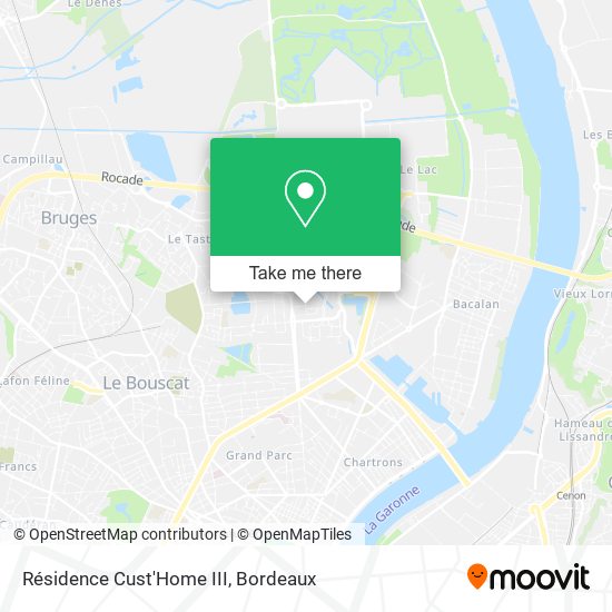 Résidence Cust'Home III map
