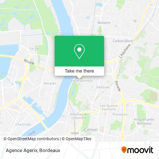Mapa Agence Agerix