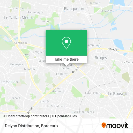 Delyan Distribution map