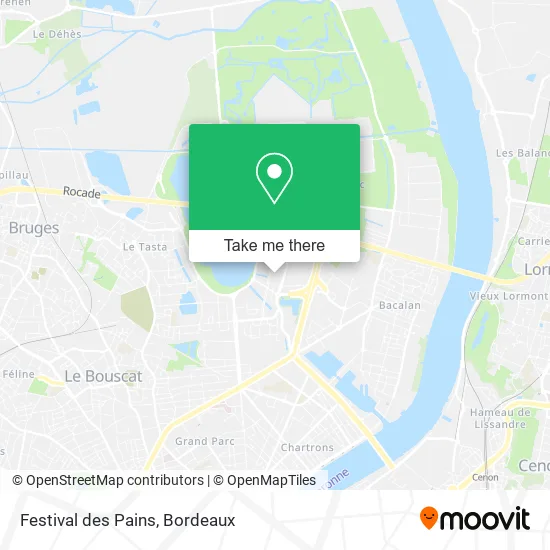Festival des Pains map